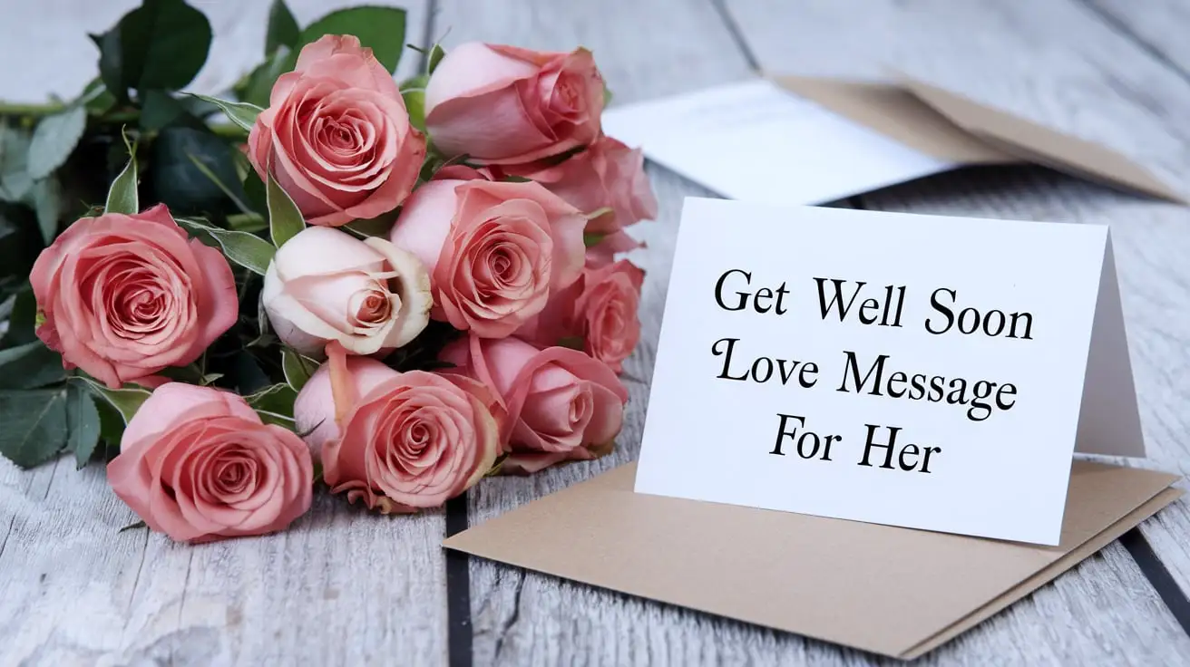 Get Well Soon Love Message for Her