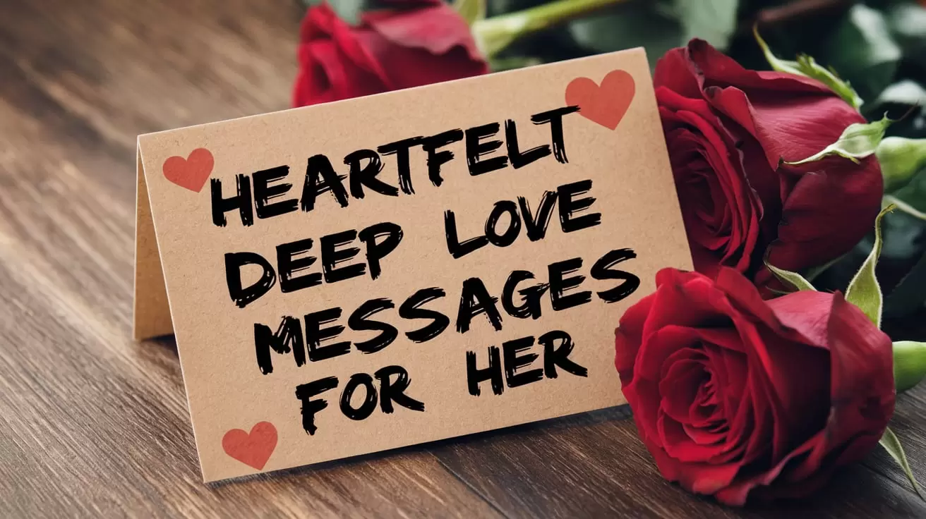 Heartfelt Deep Love Messages for Her