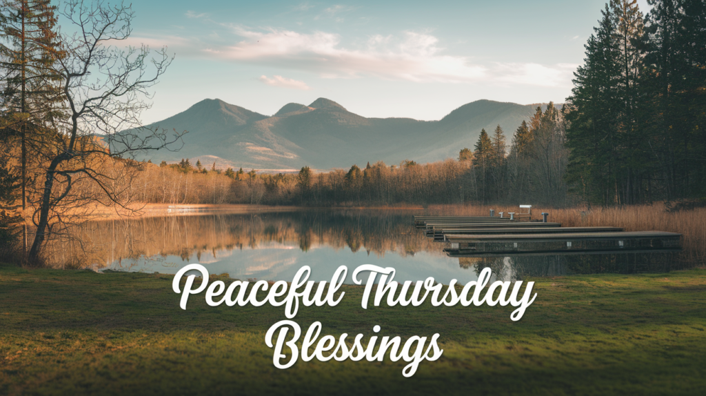 Peaceful Thursday Blessings