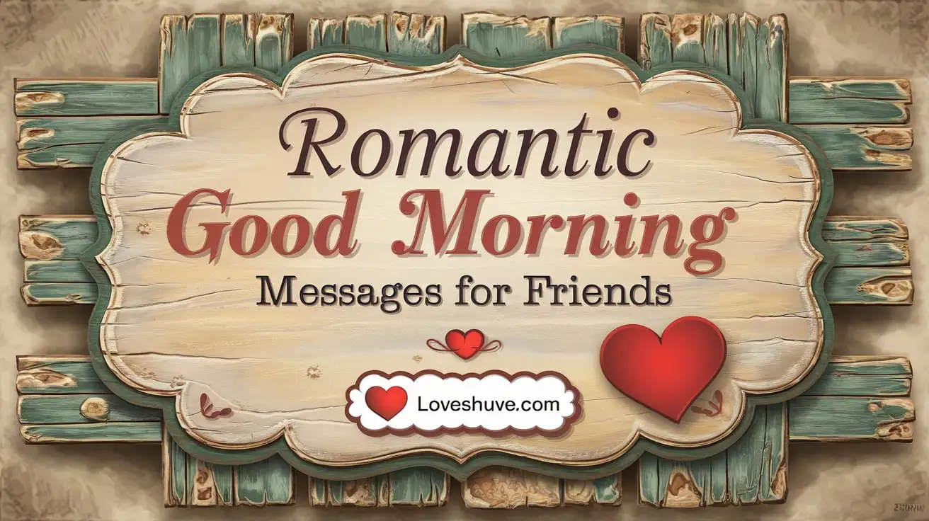 Romantic Good Morning Messages for Friends