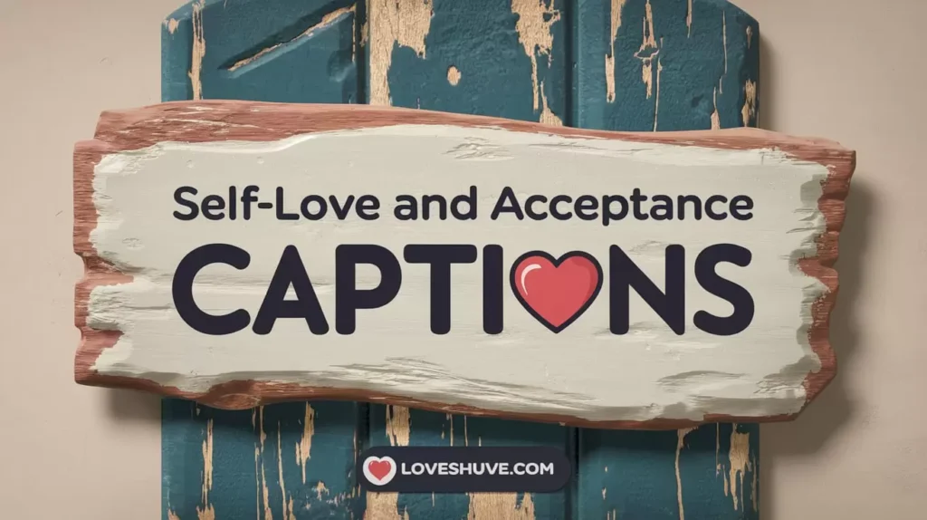 Self-Love and Acceptance Captions