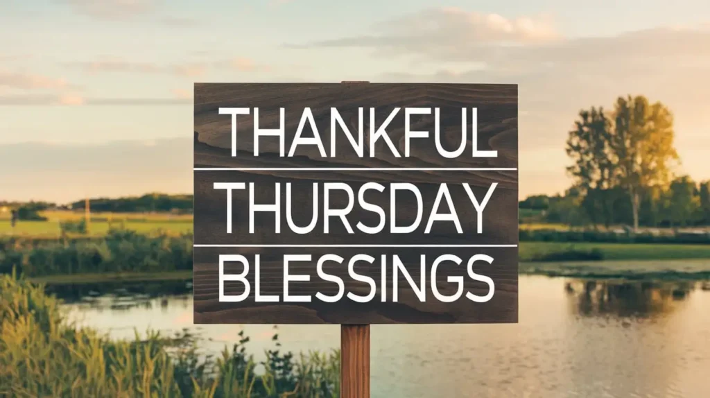 Thankful Thursday Blessings