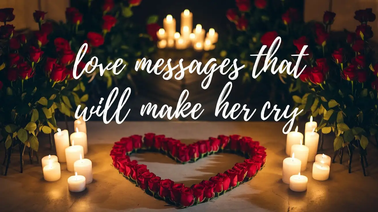 Love Messages That Will Make Her Cry