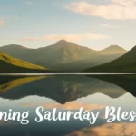 Morning Saturday Blessings